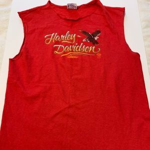Harley-Davidson Tops - Vintage Harley Davidson muscle tee Harley-Davidson Tops - Vintage Harley Davidson muscle tee